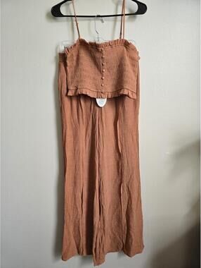 Blu Pepper Rust Cotton Two-Piece Set 0060